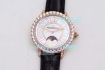 Jaeger-LeCoultre Rendez-Vous Dazzling Moon Rose Gold Diamond Swiss Replica Watch